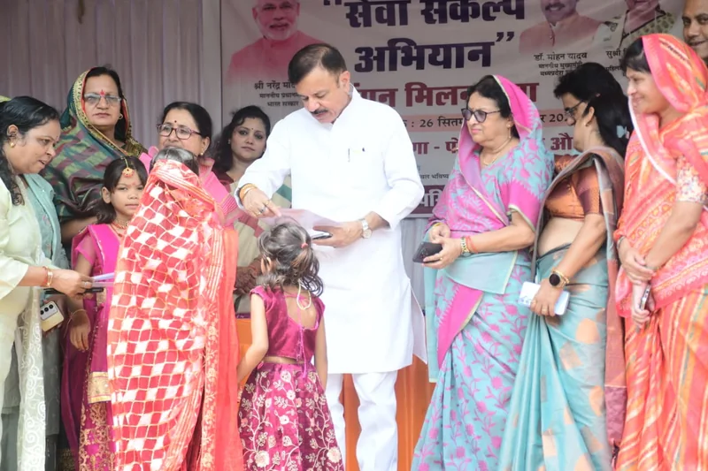 बच्चों एवं महिलाओं का समग्र विकास शासन की प्राथमिकता- मंत्री श्री उदय प्रताप सिंह