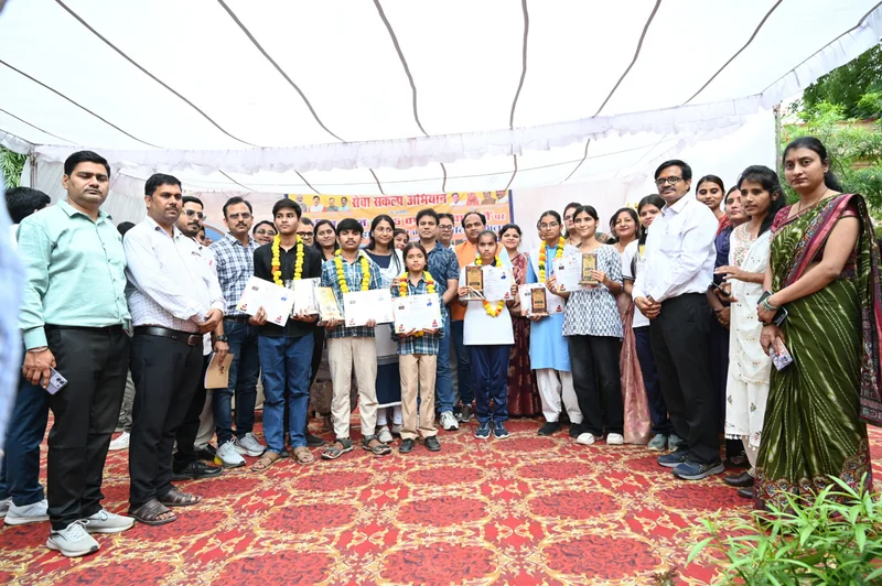 विद्यार्थियों की रचनात्मकता और विचारों को मंच प्रदान करना सेवा संकल्प अभियान का महत्वपूर्ण उद्देश्य – प्रभारी…